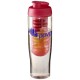 H2O Tempo® 700 ml sportfles en infuser met flipcap