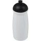 H2O Pulse® 600 ml bidon met koepeldeksel - Wit,Zwart