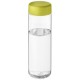 H2O Vibe 850 ml sportfles - Transparant/Lime