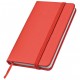 Notitieboekje met  elastisch bandje - rood