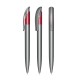 Challenger Polished Recycled balpen - rood/grijs