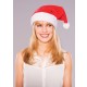 Luxe Kerstmuts Rood acc. Wit