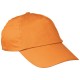 Katoenen baseballcap - oranje