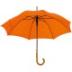 Automatische houten paraplu Nancy - oranje