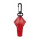Whistle w/ reflector WHISTLER, red