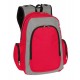 Backpack 'Urban' 600D, red/grey