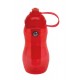 Ice bottle, red  on track