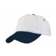 BASEBALL-CAP,COT.WHITE/N.BLUE 