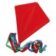 Promotion kite, red,  70X58 cm