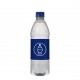 Bronwater 500 ml met draaidop - Transparant/Blauw