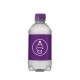 Bronwater 330 ml met draaidop - Transparant/Paars