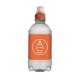Bronwater 330 ml met sportdop - Transparant/Oranje