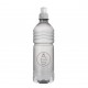 Bronwater 500 ml met sportdop - Transparant/Transparant
