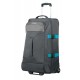 American Tourister Road Quest 2 Compartments Duffle with wheels 69-Grijs/Turquoise