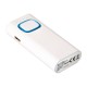 Powerbank met COB LED-zaklamp REFLECTS-COLLECTION 500 wit/lichtblauw