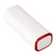 Powerbank REFLECTS-COLLECTION 500 wit/rood