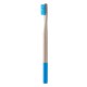 bamboe tandenborstel - blauw