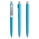 prodir DS8 PSM Push pen - cyan blue / silver