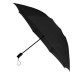 opvouwbare inside out paraplu auto open + close-zwart