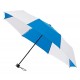 opvouwbare paraplu, voeg uw eigen doming toe!!-blauw/wit