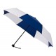 opvouwbare paraplu, voeg uw eigen doming toe!!-blauw/wit