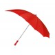 paraplu, hartvormig, windproof-rood