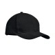 Brushed cotton basebal cap TEKAPO - zwart