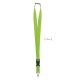Lanyard 25mm WIDE LANY - lime groen