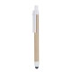 Gerecycled kartonnen touch pen RECYTOUCH - wit