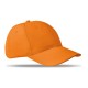 Katoenen baseball cap BASIE - oranje