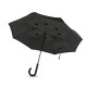 Reversible umbrella DUNDEE - black