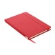 A5 notitieboek met RPET omslag NOTE RPET - rood