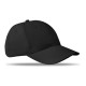 Katoenen baseball cap BASIE - zwart
