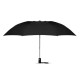 Opvouwbare reversible paraplu DUNDEE FOLDABLE - black