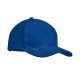 Brushed cotton basebal cap TEKAPO - royal blue