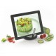 Chef tablet standaard met touchpen, zwart/zilverkleurig, View 15