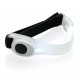 Veiligheids LED armband, wit - wit/zwart