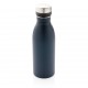 Deluxe RVS water fles - donkerblauw
