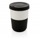 PLA cup coffee to go 380ml, zwart - zwart
