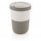 PLA cup coffee to go 380ml, grijs - grijs