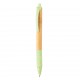 Bamboe & tarwestro pen, groen - groen