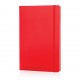 A5 Basic hardcover notitieboek, rood