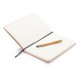 A5 kurken notitieboek incl. touchscreen pen, bruin, View 4