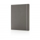 Deluxe B5 notitieboek soft cover XL - grijs