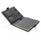 Air draadloos oplader notitieboek omslag A5, zwart, View 4