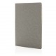 A5 standard softcover slim notitieboek, grijs - grijs