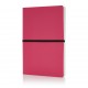 Deluxe softcover A5 notitieboek, roze