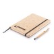 A5 kurken notitieboek incl. touchscreen pen, bruin, View 10