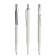 prodir QS40 PMS Push pen - white/silver satin finish