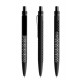 prodir QS40 Soft Touch PRS Push pen - black/black